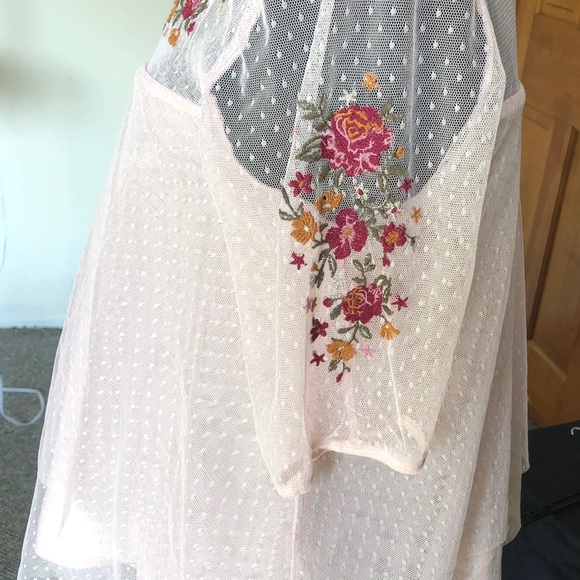 NWOT EMBROIDERED BOUTIQUE PRETTY IN PINK”  TOP - Picture 6 of 14